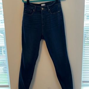 LOFT: womens skinny high waisted jeans